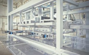 Special machine punching remainder handling - felt, leather or fabric handling